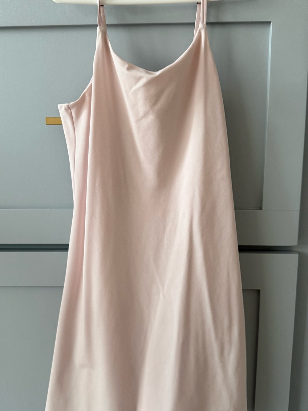 abercrombie kids Light Blush Tank Dress with Thin Straps